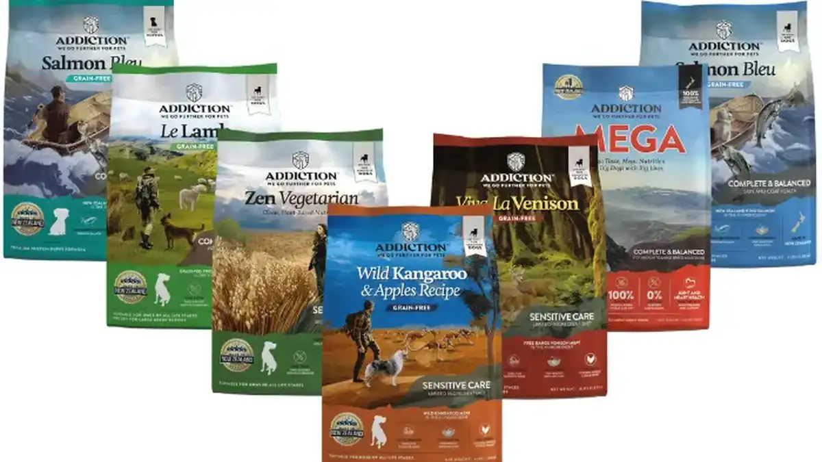 Addiction Salmon Bleu Grain-Free Dry Dog Food - 20 Lb Bag, Hypoallergenic Salmon Recipe