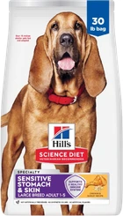 Hill’s Science Diet Sensitive Stomach & Skin Large Breed Adult Chicken and Barley dry dog food bag