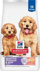 Hill’s Science Diet Puppy Sensitive Stomach & Sensitive Skin Salmon & Brown Rice Recipe dry dog food bag